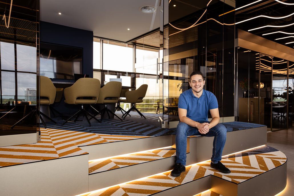 A workspace at AmbitionBI