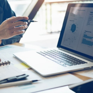 Financial statements and liquidity forecast in a Power BI dashboard